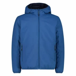 Reversible Herrenjacke mit feststehender Kapuze