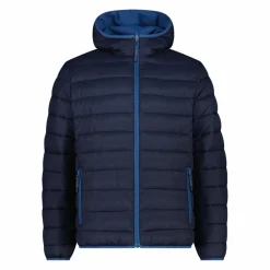 Reversible Herrenjacke mit feststehender Kapuze