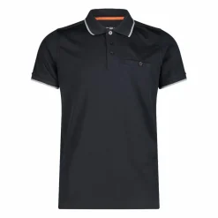 Schnell trocknendes kurzärmeliges Polohemd