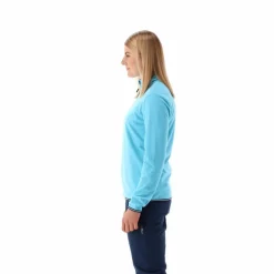 Second-Layer-Damen-Rollkragenpullover in Mélange-Optik