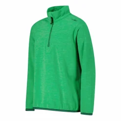 Second-Layer-Jungen-Rollkragenpullover in Mélange-Optik