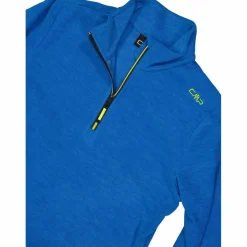 Second-Layer-Jungen-Rollkragenpullover in Mélange-Optik