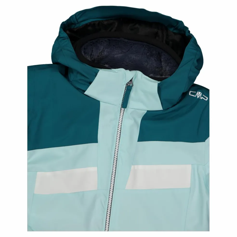 Skijacke aus Twill für Mädchen