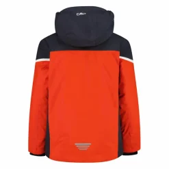 Skijacke für Jungen aus Twill