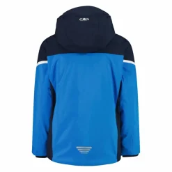 Skijacke für Jungen aus Twill