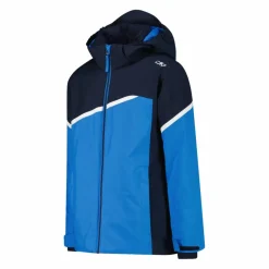 Skijacke für Jungen aus Twill