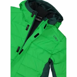 Skijacke für Jungen mit Kapuze