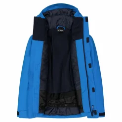 Skijacke für Jungen mit Kapuze