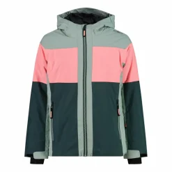 Skijacke für Mädchen mit Kapuze