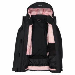 Skijacke für Mädchen mit Kapuze