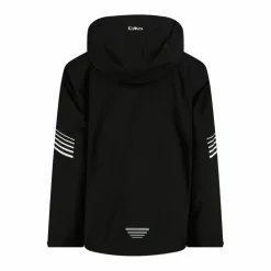 Skijacke mit abnehmbarer Kapuze für Jungen