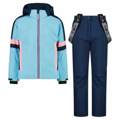 Skiset für Mädchen aus Twill