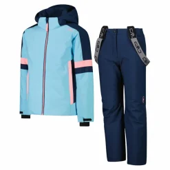 Skiset für Mädchen aus Twill