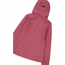 Softshell-Damenjacke mit abnehmbarer Kapuze