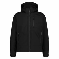 Softshell-Herrenjacke mit abnehmbarer Kapuze