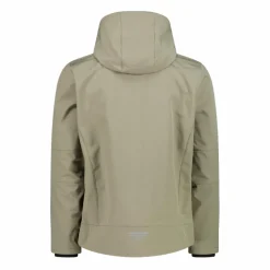 Softshell-Herrenjacke mit abnehmbarer Kapuze