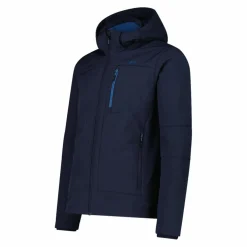 Softshell-Herrenjacke mit abnehmbarer Kapuze