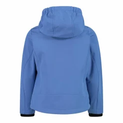 Softshell-Mädchenjacke mit Fix-Hood