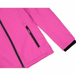 Softshell-Mädchenjacke mit Fix-Hood