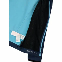 Softshell-Mädchenjacke mit Fix-Hood