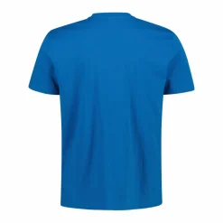 Stretch-Baumwoll-T-Shirt mit Logo