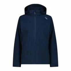 Stretch-Softshelljacke für Damen mit abnehmbarer Kapuze