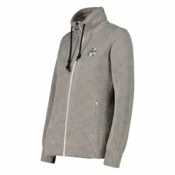 Sweatshirt aus Fleece Knit Tech für Damen