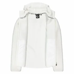 Sweatshirt aus HighLoft-Teddy-Fleece für Damen mit Kapuze