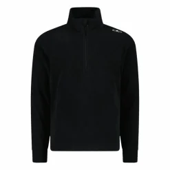 Sweatshirt mit halblangem Reißverschluss aus Arctic Fleece für Mädchen mit Schneeflocke