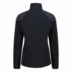 Sweatshirt mit halblangem Reißverschluss aus Arctic Fleece für Damen mit gedrucktem Detail vorn