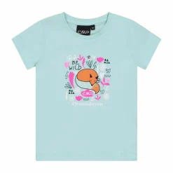 T-Shirt aus Biobaumwolle für Mädchen