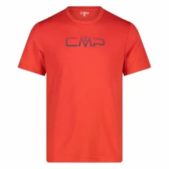 T-Shirt mit Rundausschnitt und CMP-Logo