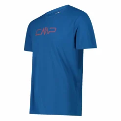 T-Shirt mit Rundausschnitt und CMP-Logo