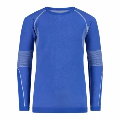 Unisex Baselayer-Top für Kinder mit Rundhalsausschnitt ohne Nähte
