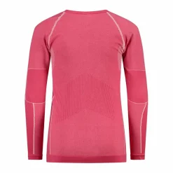 Unisex Baselayer-Top für Kinder mit Rundhalsausschnitt ohne Nähte