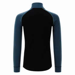 Unlimitech – Thermoshirt mit langen Ärmeln für Herren aus Merino mit halblangem Reißverschluss