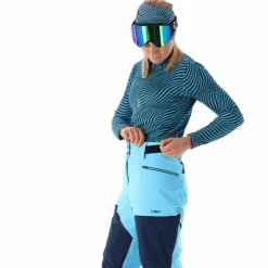 Unlimitech-Skihose aus Twill für Damen