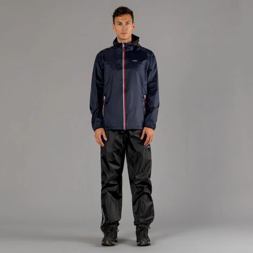 Verstaubare Herrenjacke aus Ripstop