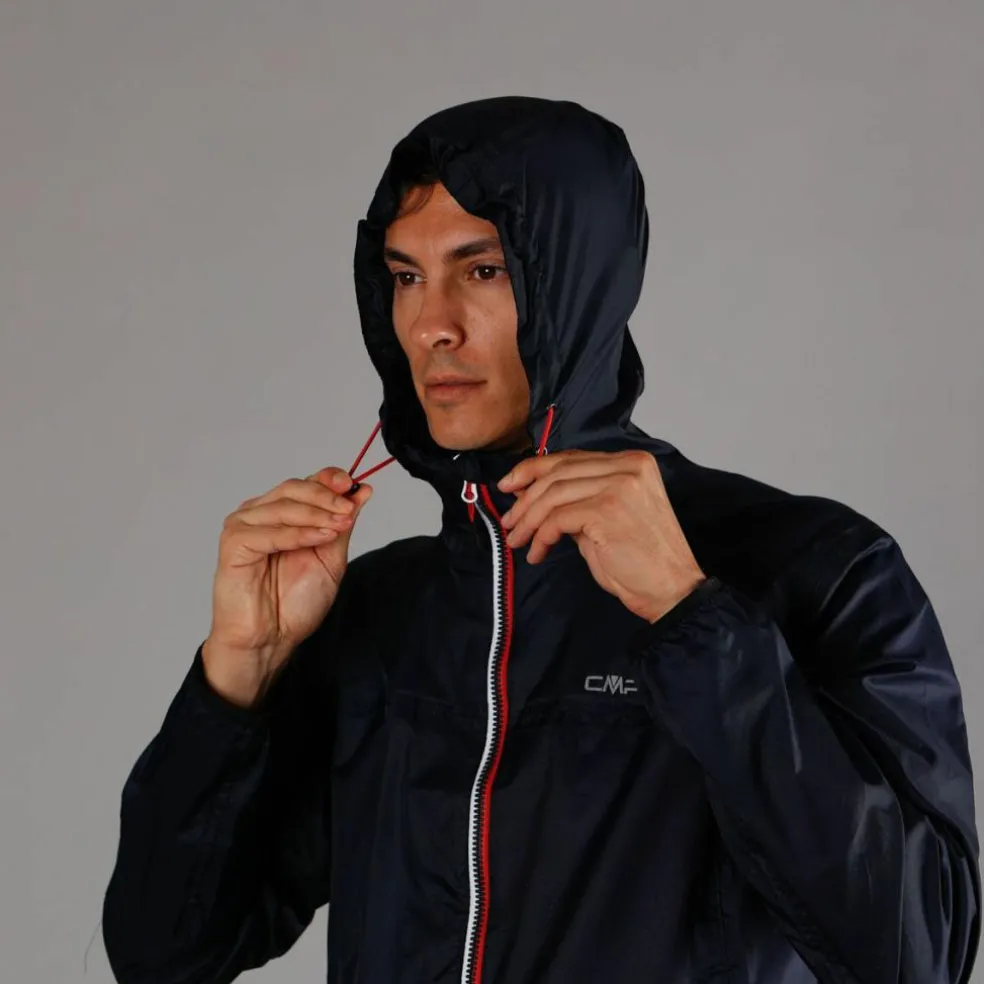 Verstaubare Herrenjacke aus Ripstop