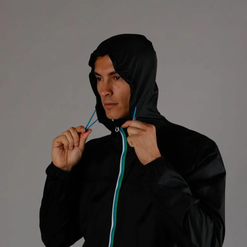 Verstaubare Herrenjacke aus Ripstop