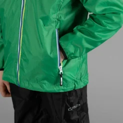 Verstaubare Jungenjacke aus Ripstop