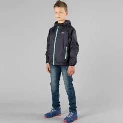 Verstaubare Jungenjacke aus Ripstop