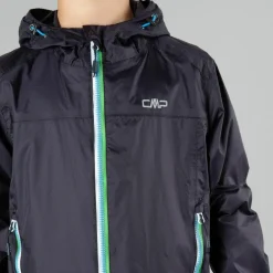 Verstaubare Jungenjacke aus Ripstop