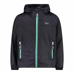 Verstaubare Jungenjacke aus Ripstop