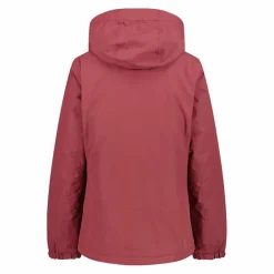Wasserdichte Damenjacke aus Ripstopgewebe mit Kapuze
