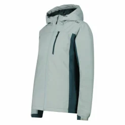 Wasserdichte Damenjacke aus Ripstopgewebe mit Kapuze