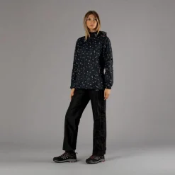 Wasserdichte Damenjacke mit Kapuze