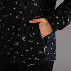 Wasserdichte Damenjacke mit Kapuze