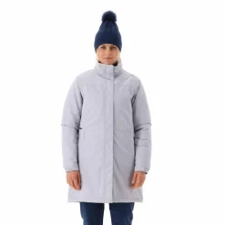 Wasserdichter Damen-Parka aus Ripstopgewebe mit abnehmbarer Kapuze