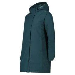 Wasserdichter Damen-Parka aus Ripstopgewebe mit abnehmbarer Kapuze